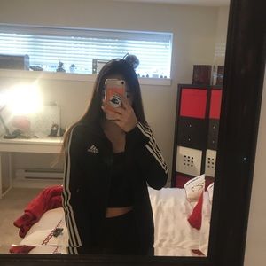 Adidas zip up sweatshirt